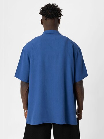 Comfort fit Camicia 'Athens' di VAMOS CLO in blu