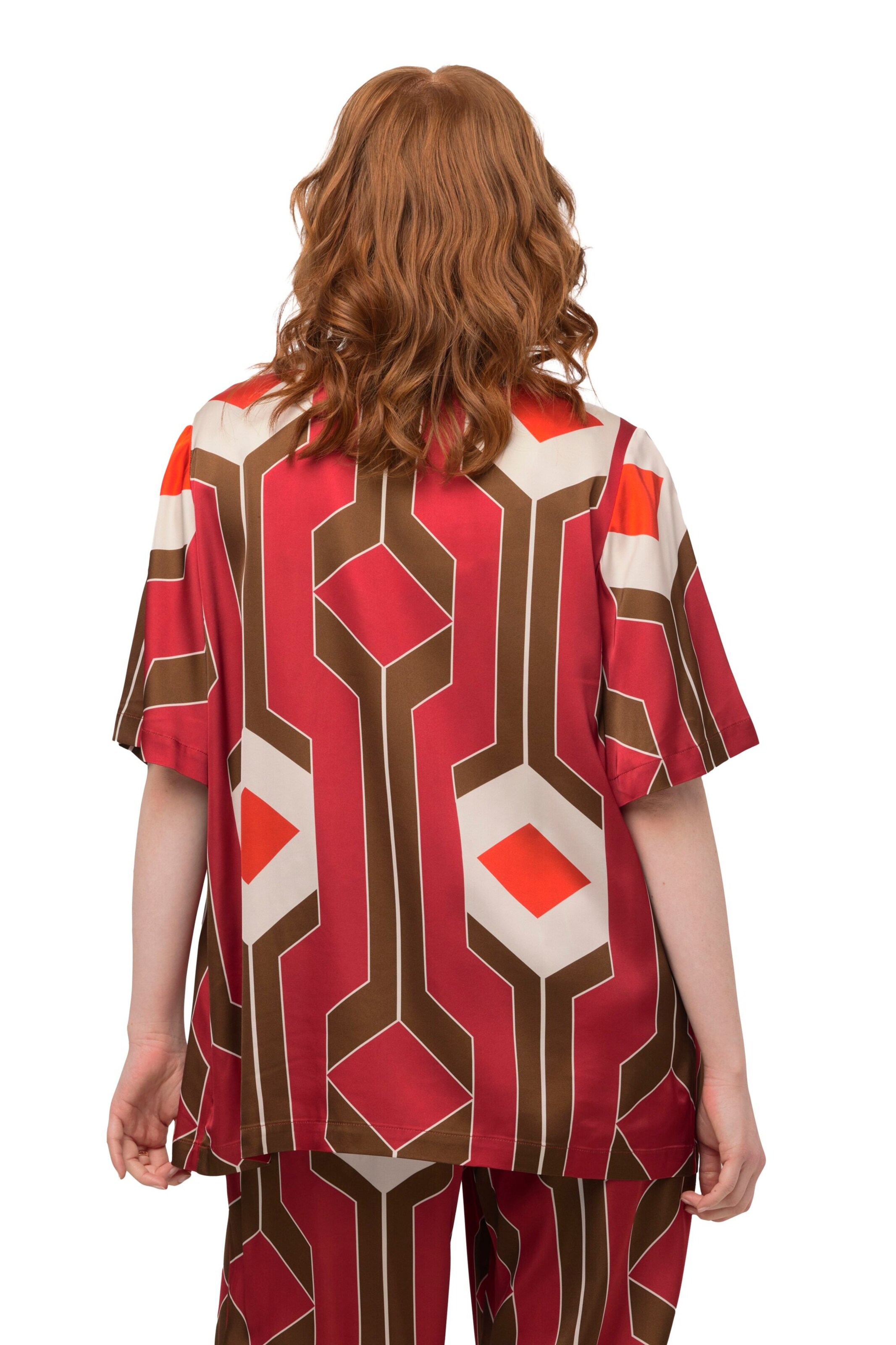 Ulla Popken Blouse in Rood