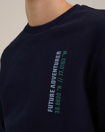 WE Fashion Sweatshirt in Blue
