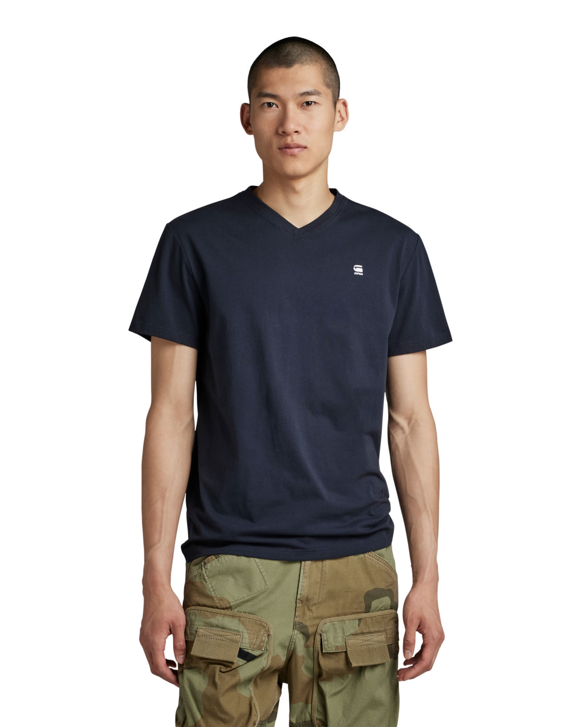 zils G-STAR T-Krekls: no priekšpuses