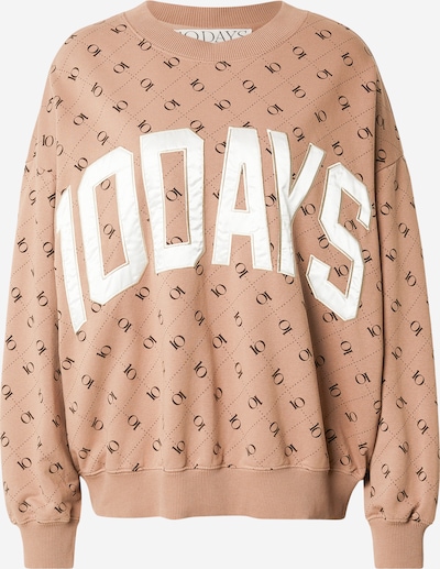 10Days Collegepaita värissä kitti / vaaleanruskea / tummanruskea / valkoinen, Tuotenäkymä