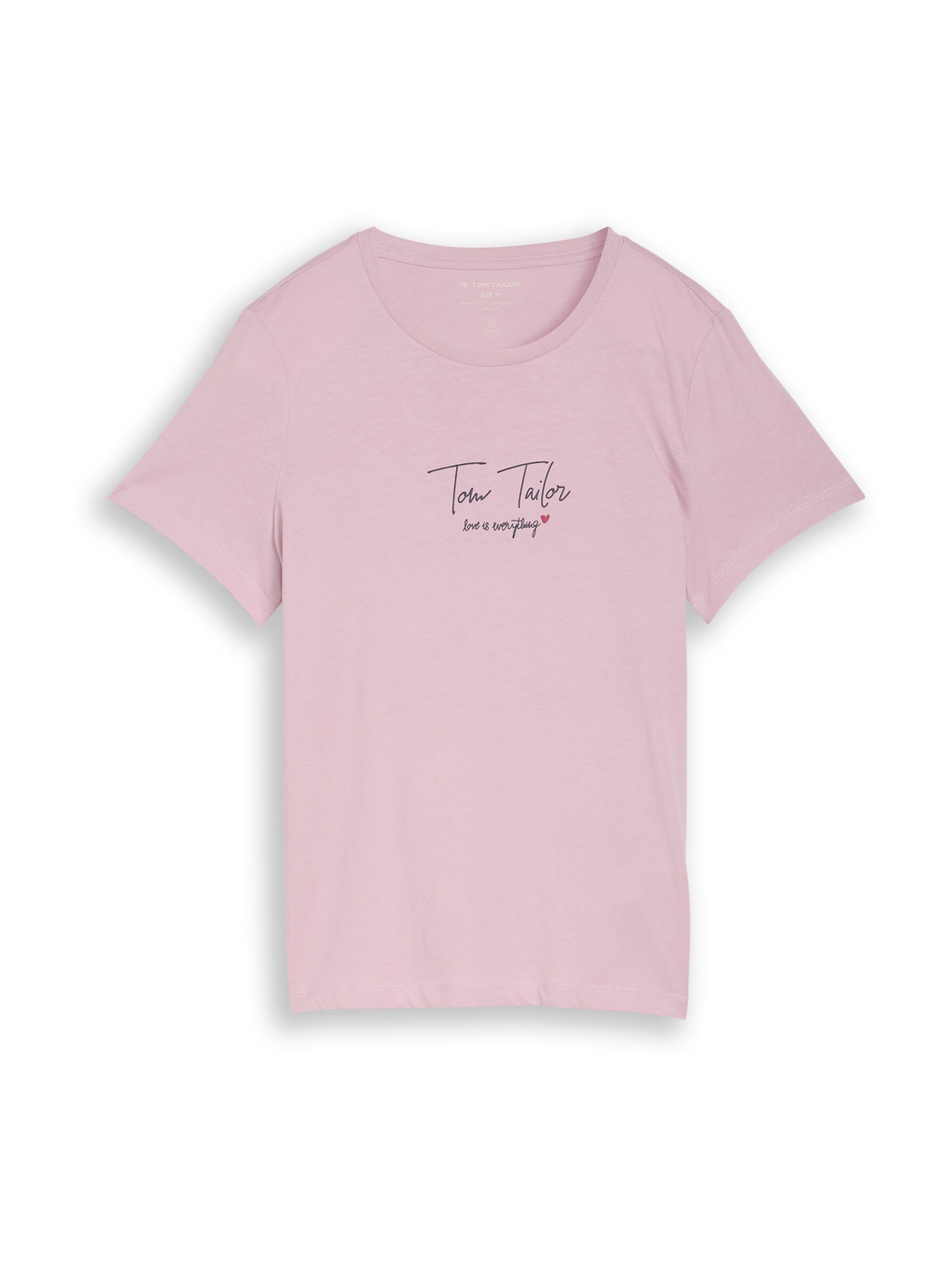 Tricou de la TOM TAILOR pe roz: față