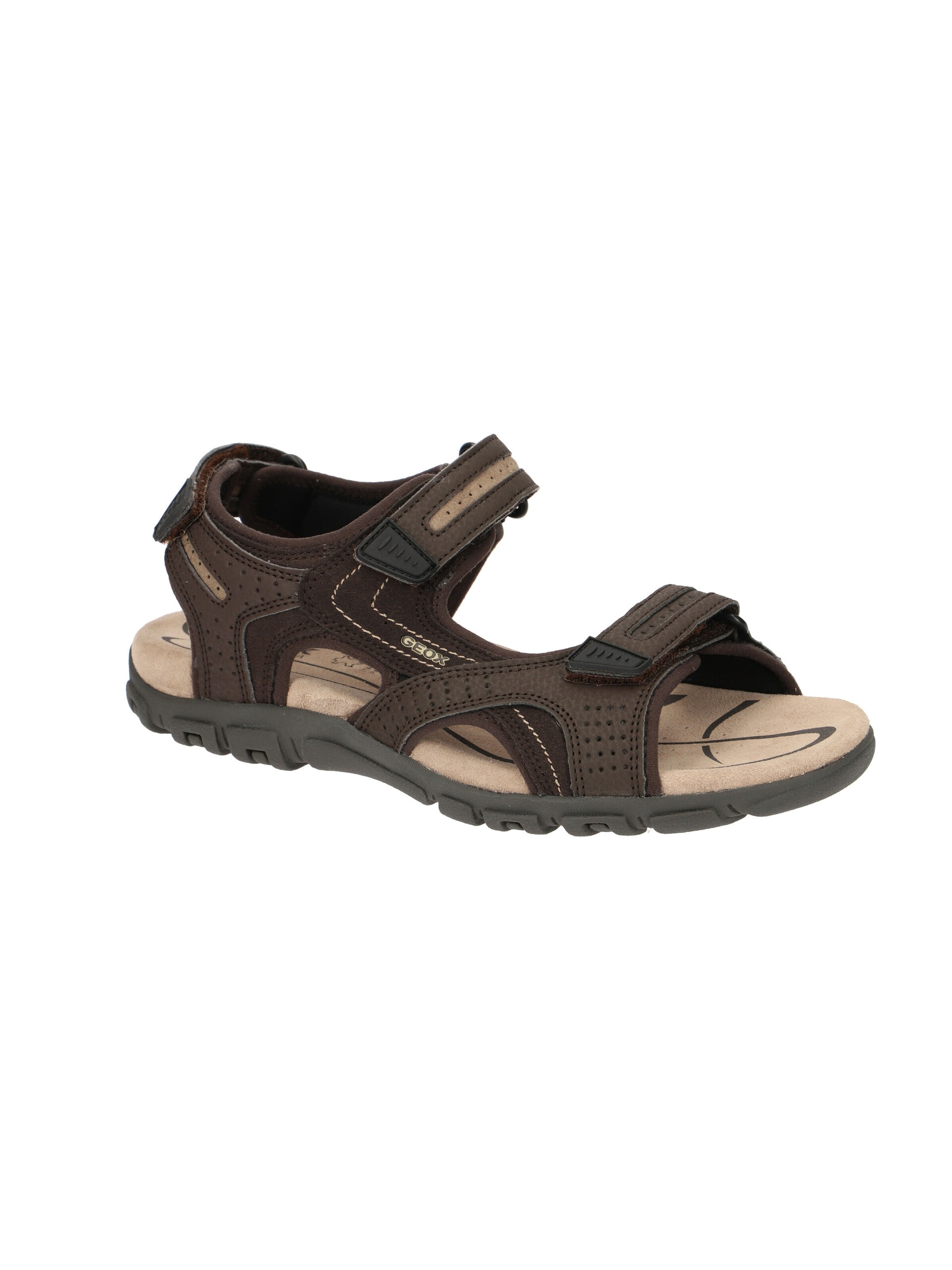 GEOX Sandale 'Strada'‌‌‌‌‌‌‌‌‌ in Braun: Vorderseite