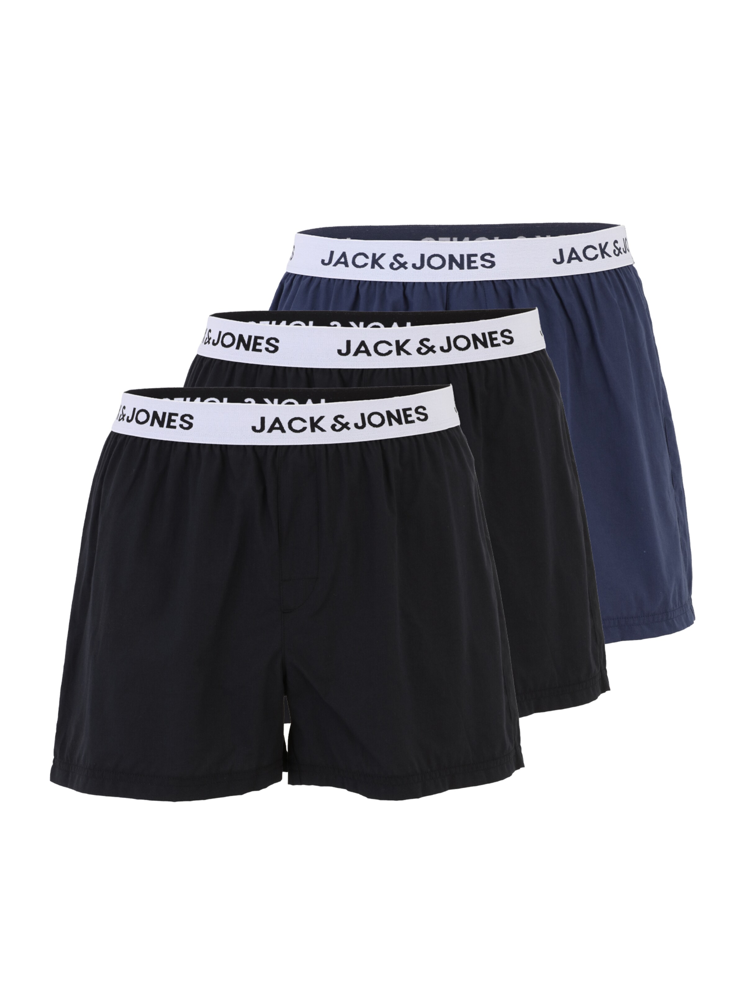 Boxer 'JACBETANO' JACK & JONES di colore navy / nero / bianco, Visualizzazione prodotti