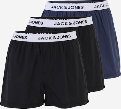 JACK & JONES Bokserishortsit 'JACBETANO' koossa L värissä laivastonsininen / musta / valkoinen, Tuotenäkymä