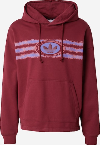 ADIDAS ORIGINALS Sweatshirt in Rot: Vorderseite