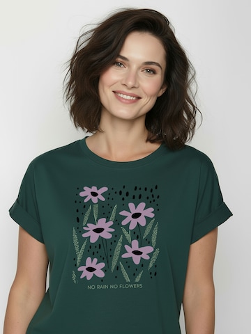 Maglietta ' Loony No Rain ' di GREENBOMB in blu
