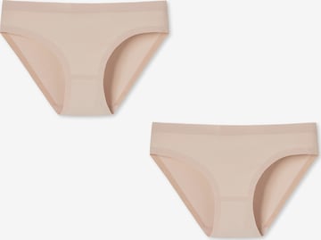 Slip SCHIESSER en beige : devant