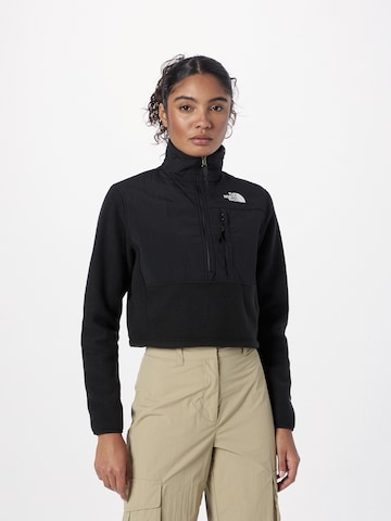 THE NORTH FACE Sweatshirt 'DENALI' in Black: front