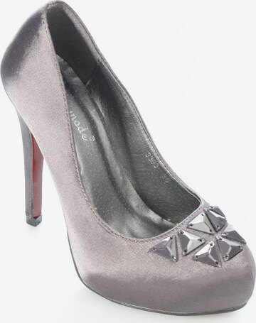 Möve Plateau-Pumps in 36 in Grey: front