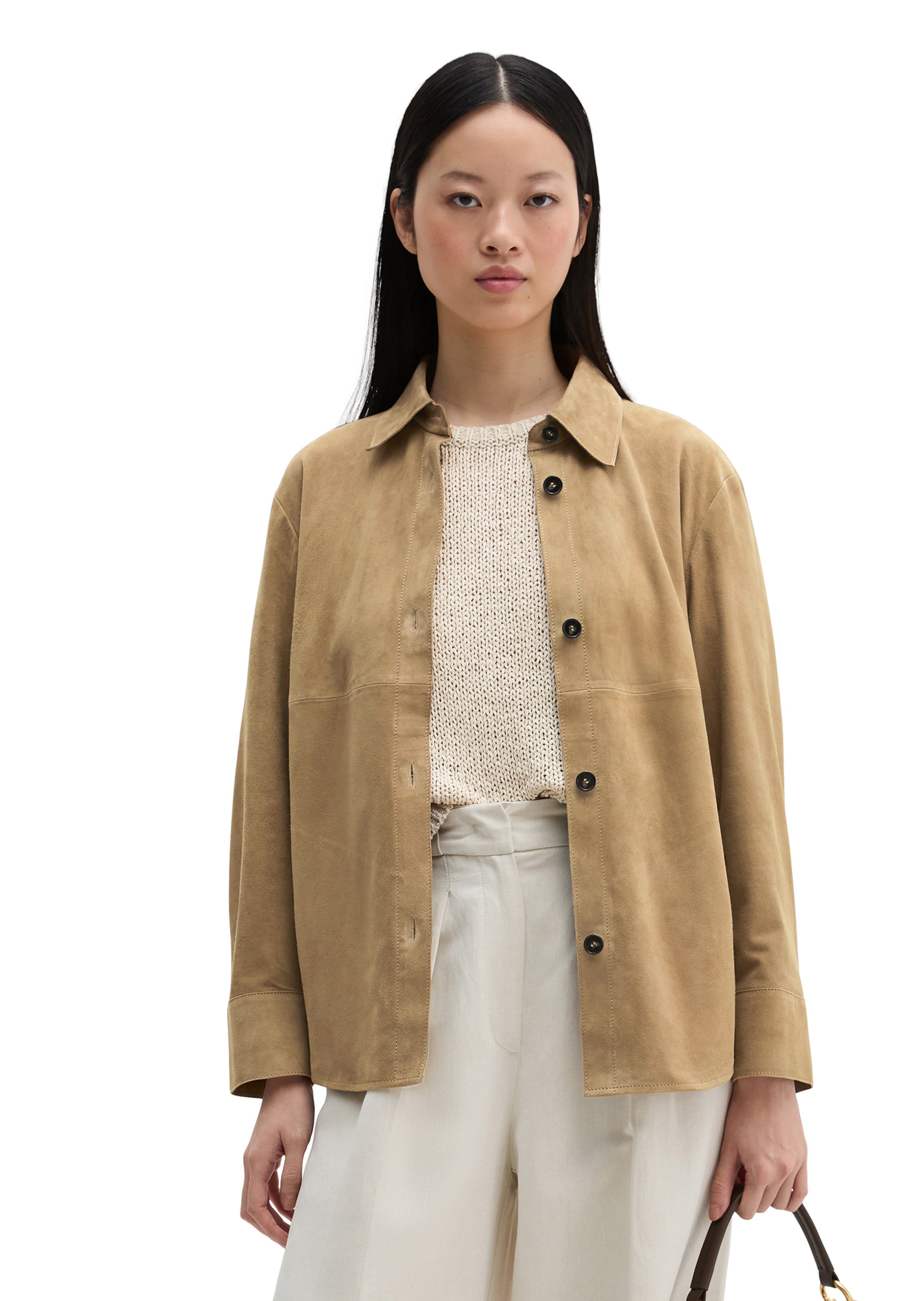 Marc O'Polo Jacke in Braun: Vorderseite