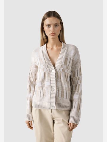 MAERZ Muenchen Strickjacke ' 230101 ' in Beige: Vorderseite