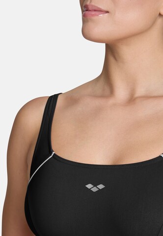 ARENA Bustier Formende badedrakt 'BODYLIFT JEWEL LOW C CUP' i svart