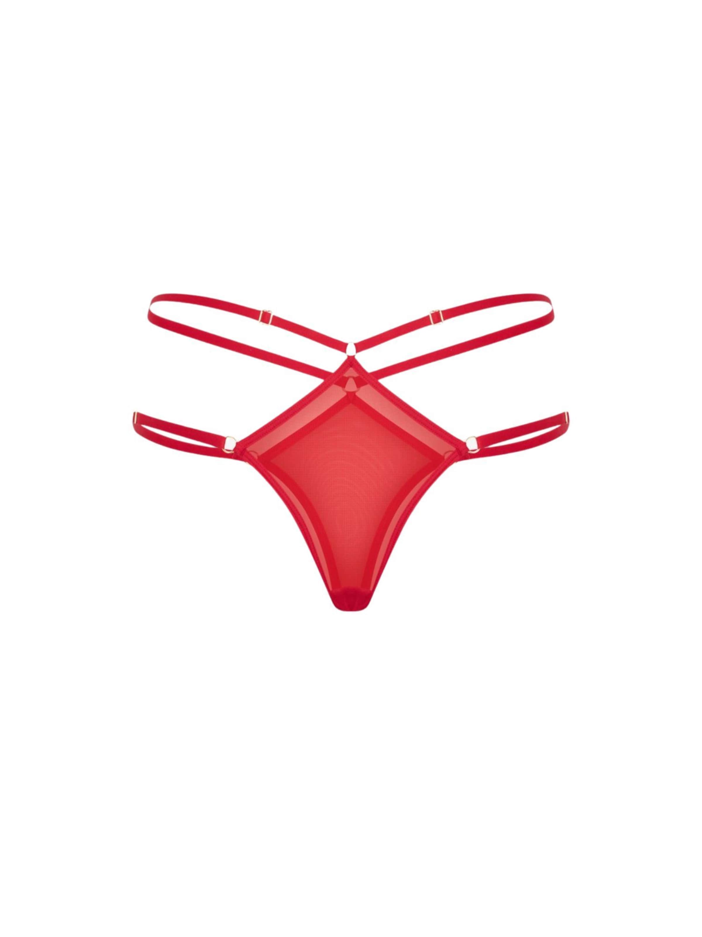 PROMEES String 'reina'‌‌‌‌‌‌‌‌ in Rot: Vorderseite