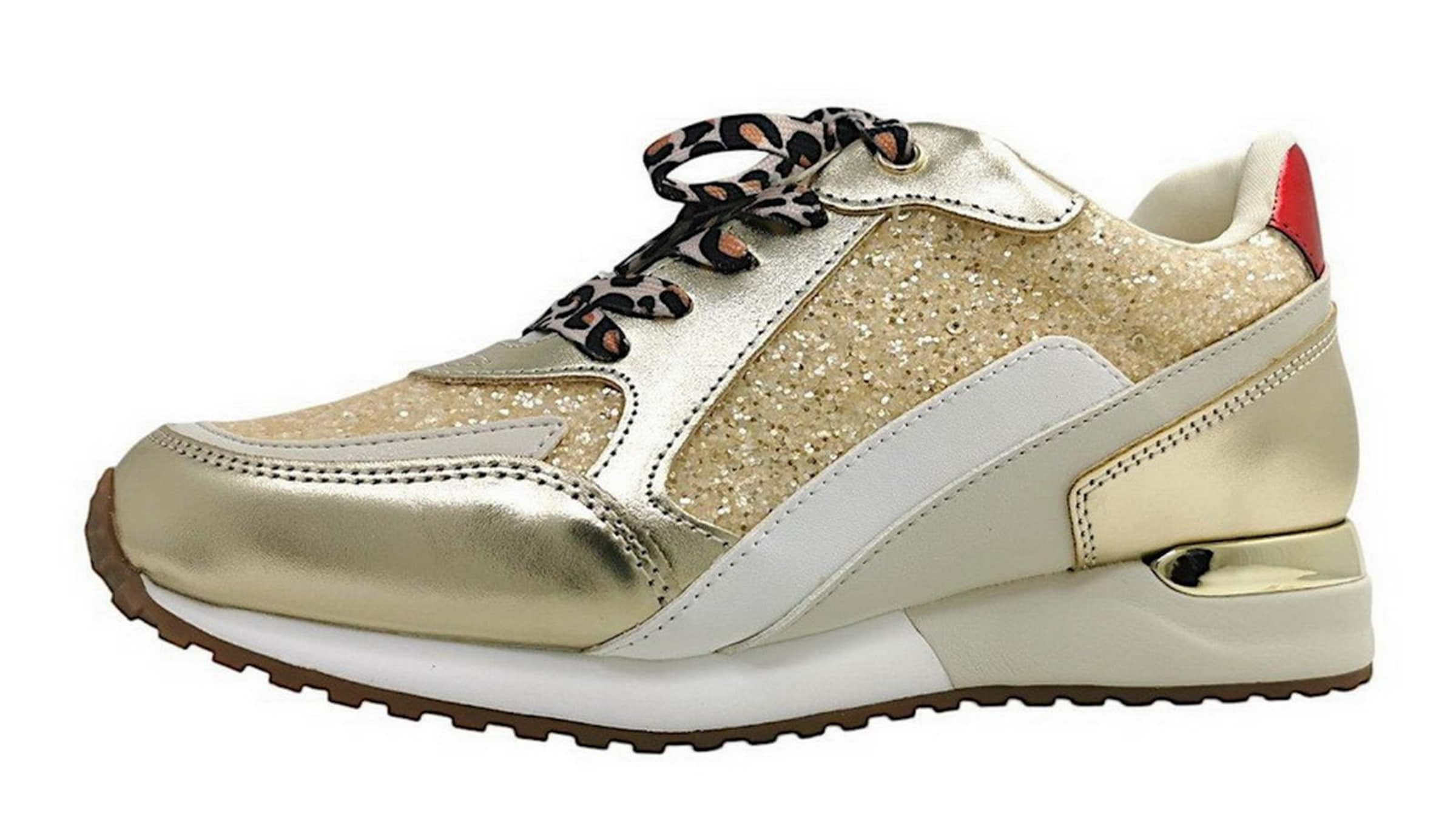 LA STRADA Sneakers laag in Beige: voorkant