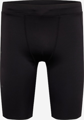 4F Skinny Sportovní kalhoty – černá: přední strana