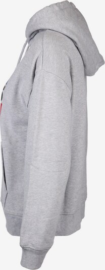 LEVI'S ® Sweat-shirt 'Graphic Standard Hoodie' en bleu marine / gris / rouge / noir, Vue avec produit