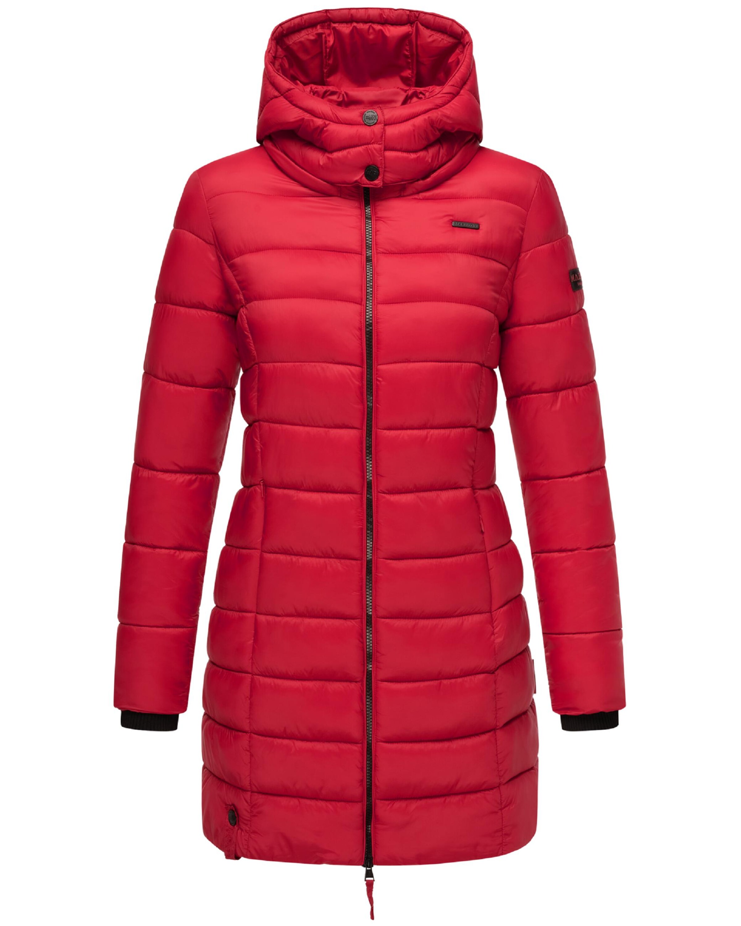 MARIKOO Wintermantel 'Abendsternchen' in Rood