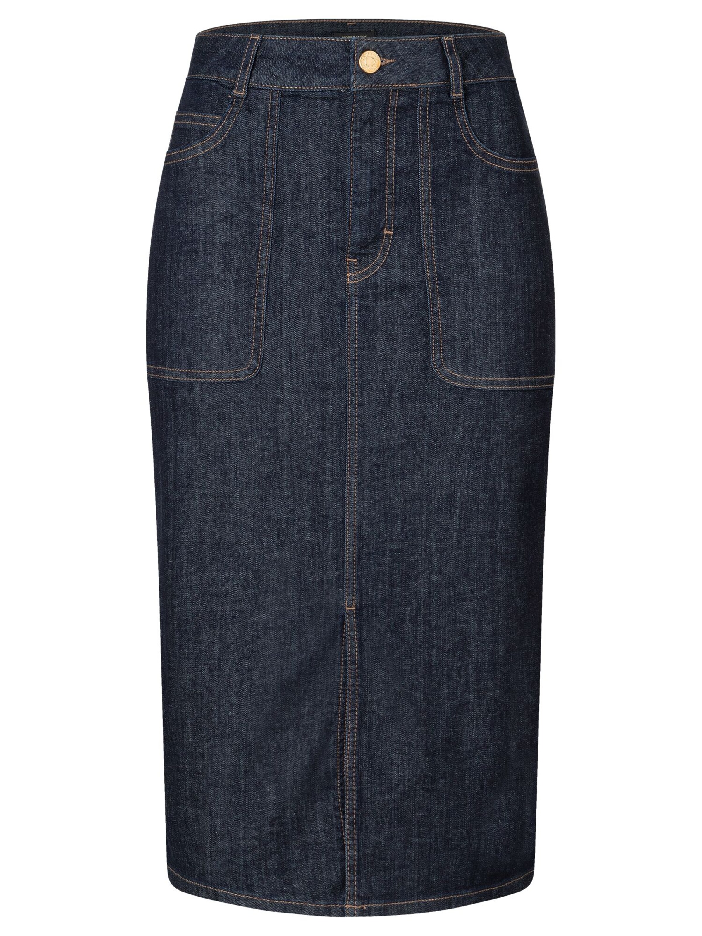 Jupe MORE & MORE en bleu : devant