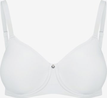 SUSA T-shirt Bra 'Catania' in White: front