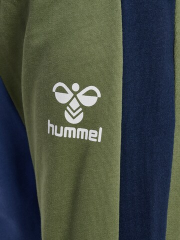 Hummel Tapered Bukser 'Assym' i blå