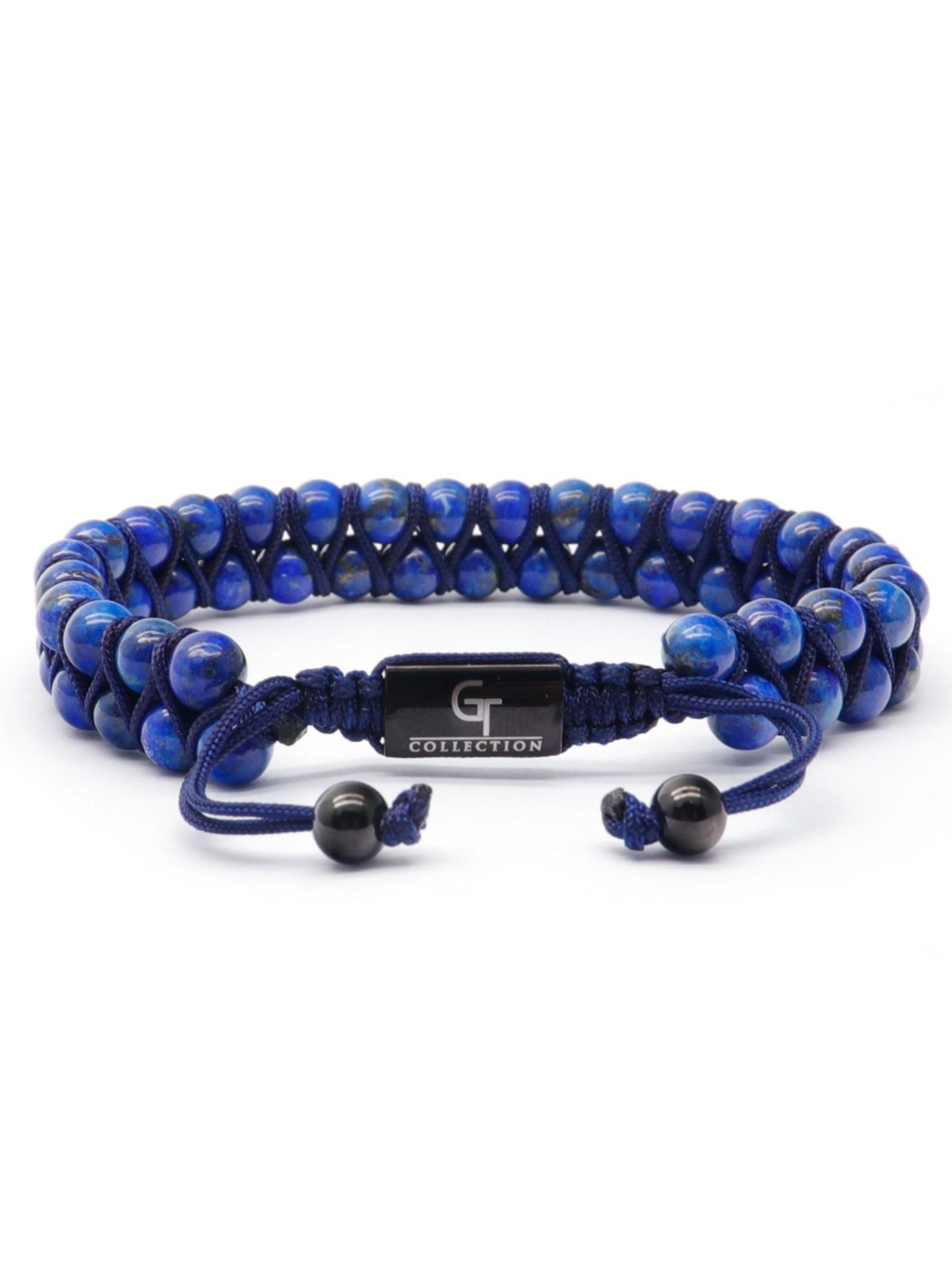 GT Collection Bracelet 'Double-Bead' in Blue
