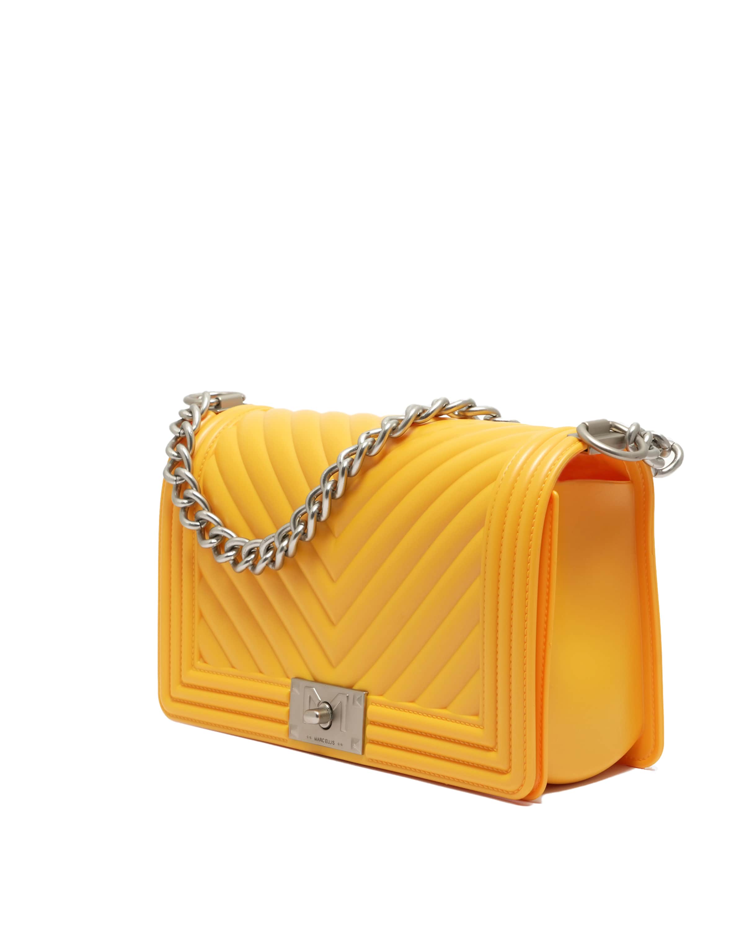 Marc Ellis Handtas in Geel: voorkant