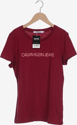 Calvin Klein Jeans T-Shirt XL in Rot: predná strana