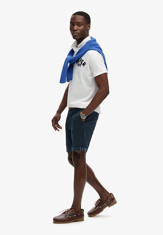 Regular Pantalon chino Superdry & Co en bleu