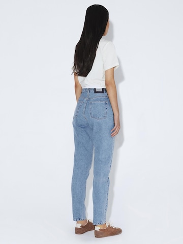 Dr. Denim Tapered Jeans 'Nora High Cropped' in Blue