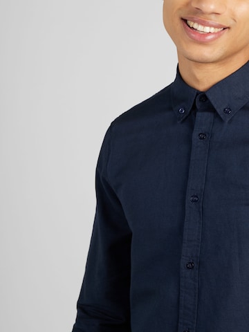 MEXX Regular Fit Skjorte 'CALEB' i blå