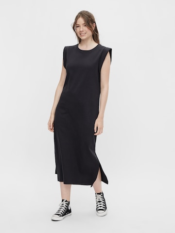 PIECES Dress in Black: front