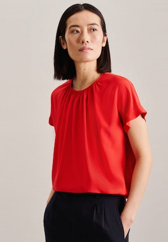 SEIDENSTICKER Blouse in Rood: voorkant