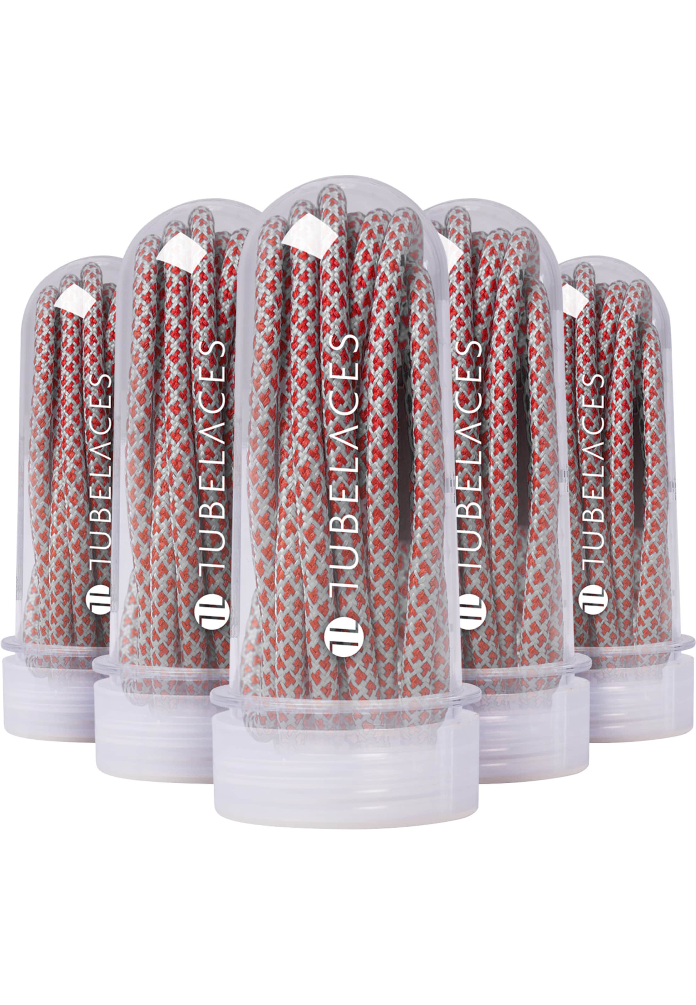 TUBELACES Akcesoria do butów w kolorze czerwony: przód