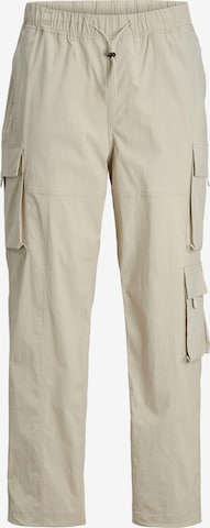 Pantalon cargo 'Karl' JACK & JONES en gris : devant