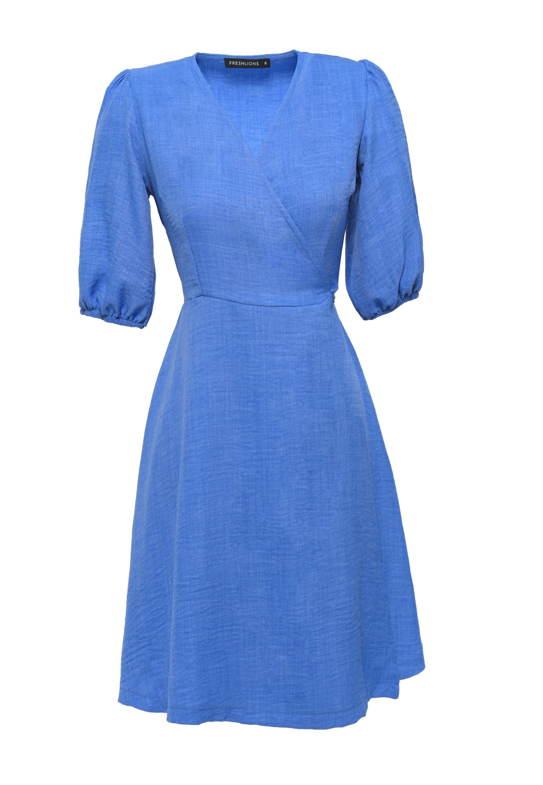 FRESHLIONS Kleid 'Sunny' in Blau: Vorderseite