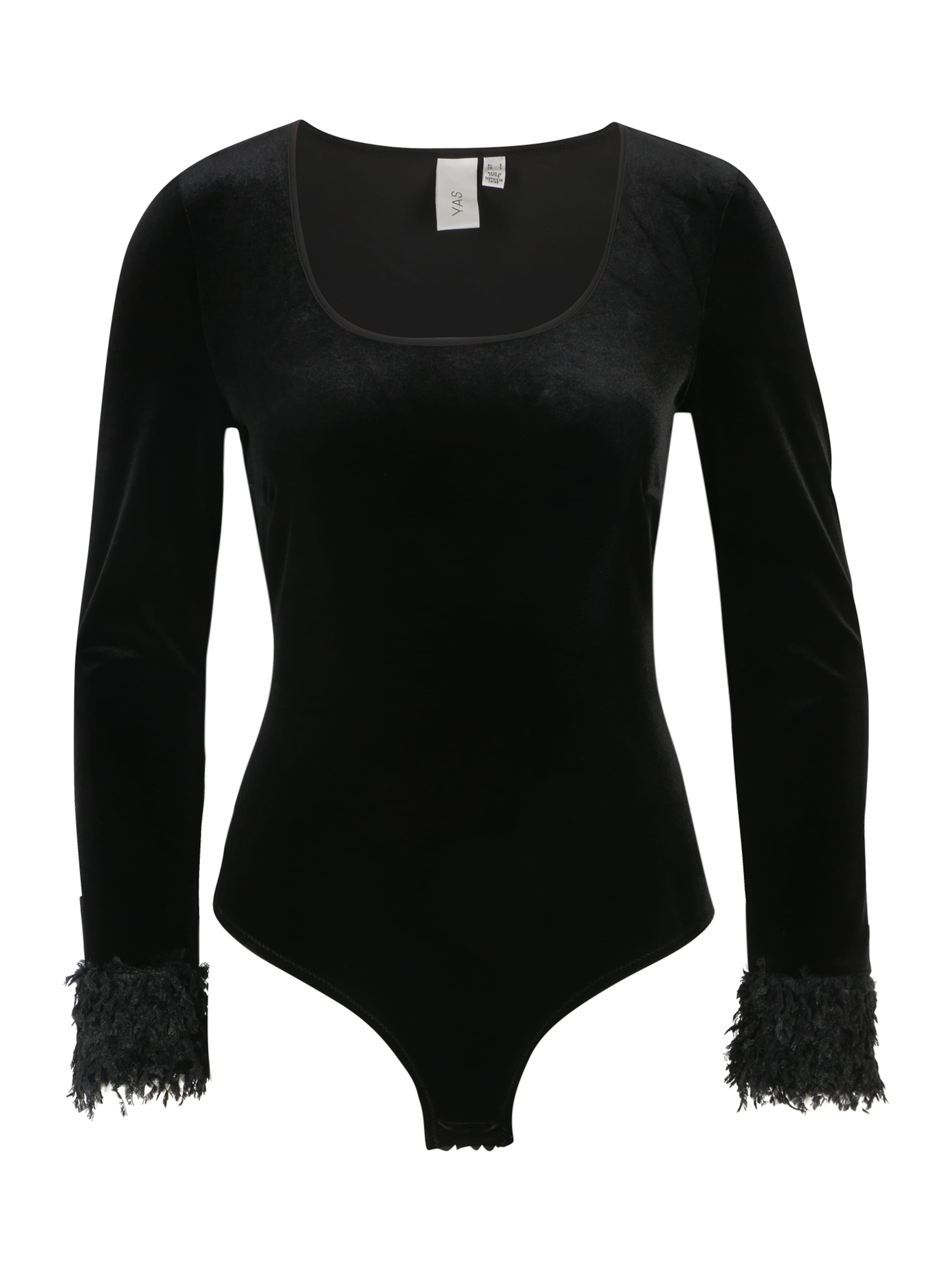 YAS Petite Halenkové body 'SERENA' – černá: přední strana