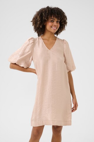 Robe 'CUAdrielle' CULTURE en beige : devant