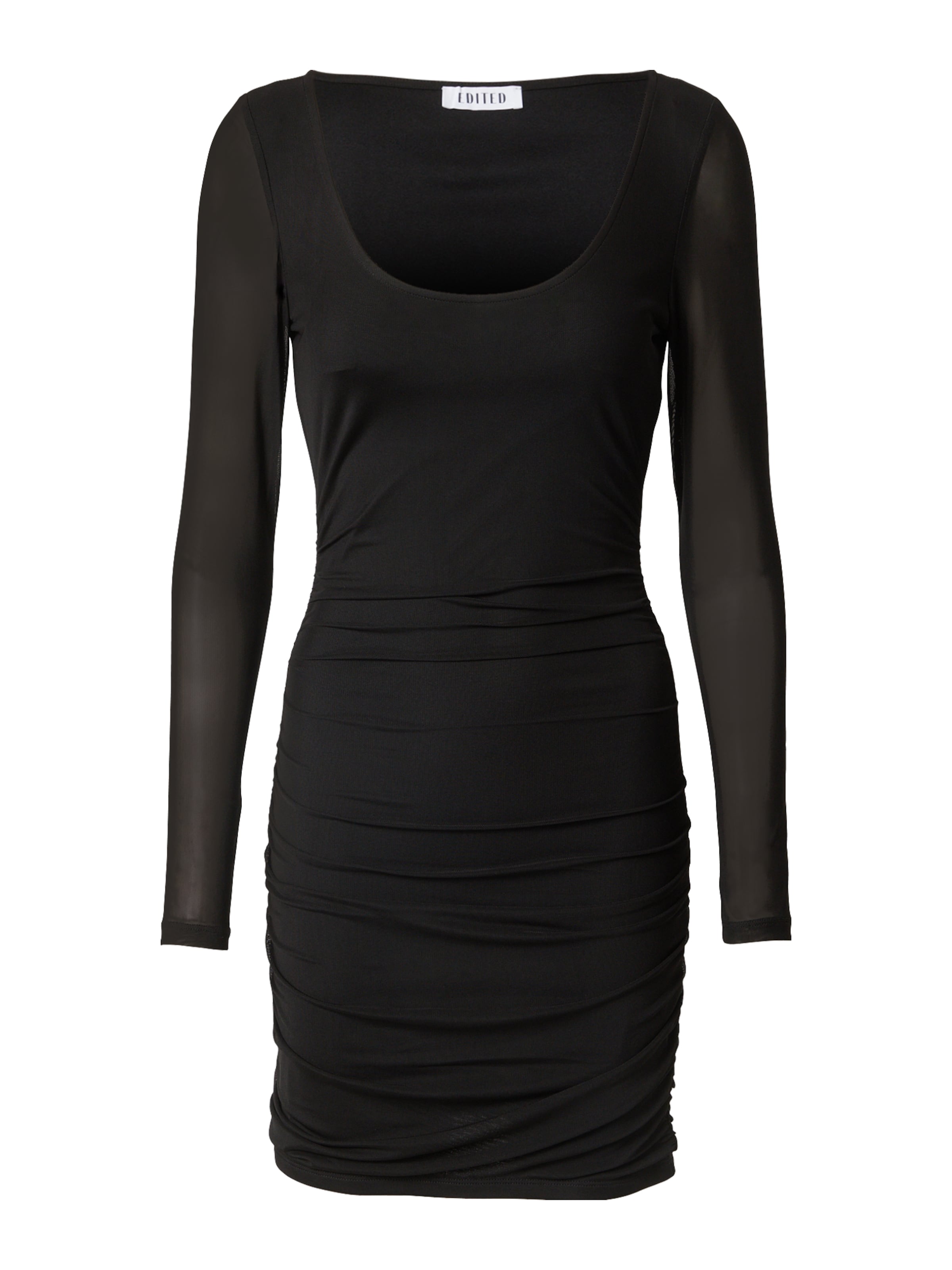 Robe 'Lauren' EDITED en noir : devant