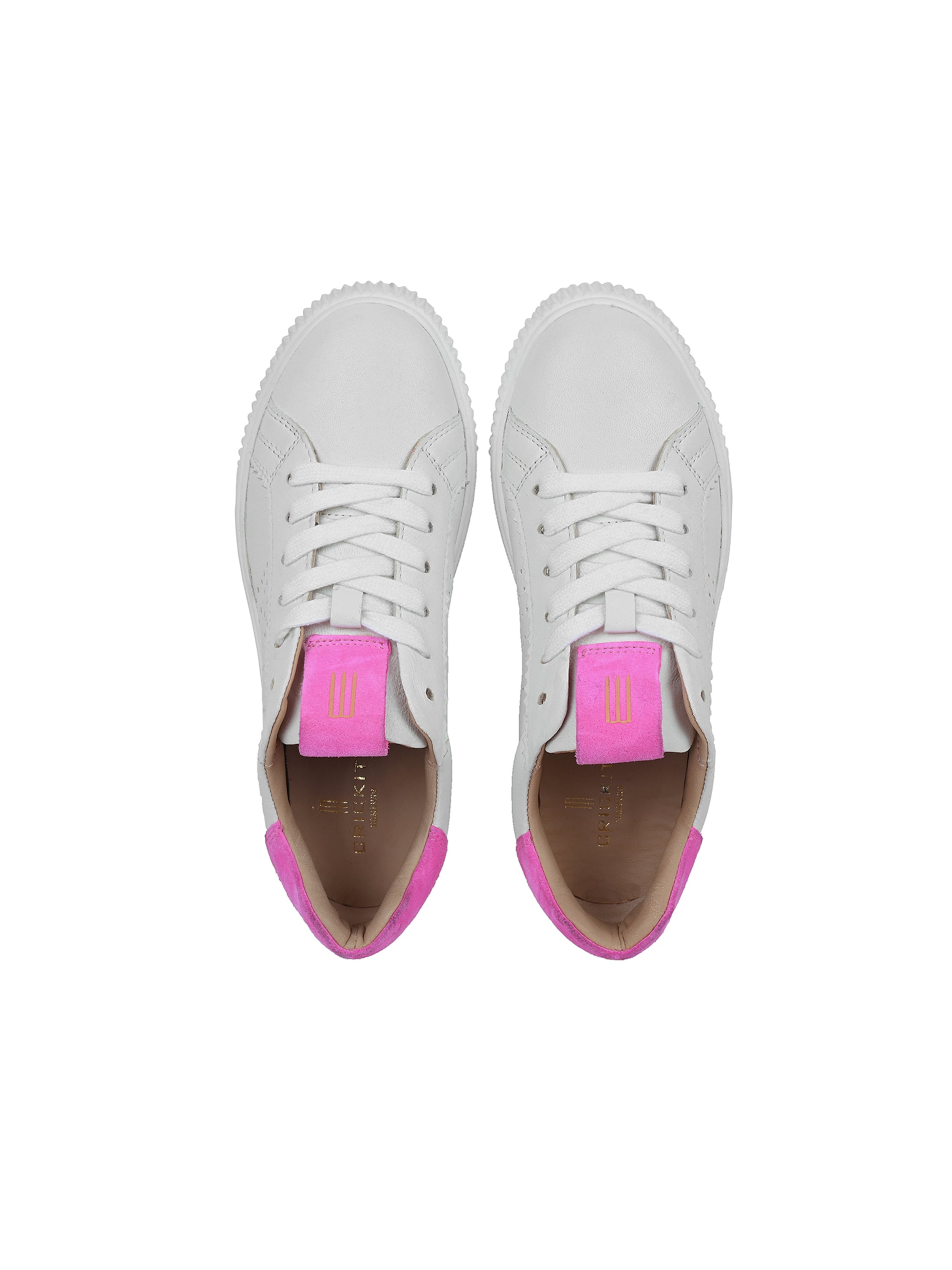 Crickit Platform trainers ' ORMA ' in White