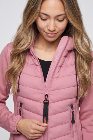 alife & kickin - Chaqueta de entretiempo 'YlvaAK A' en rosa