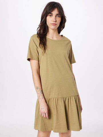 Robe 'Valance' Urban Classics en vert : devant