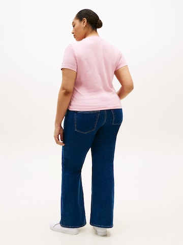 Tommy Hilfiger Curve T-Shirt in Pink