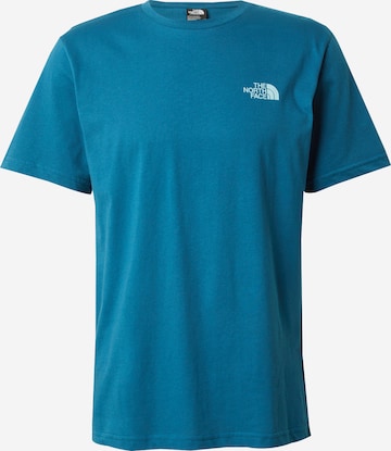 THE NORTH FACE Shirt in Blue: front