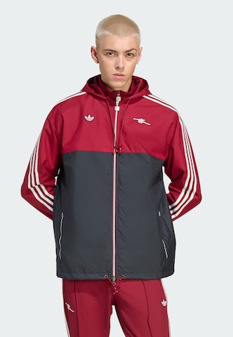 Giacca di mezza stagione 'Arsenal Terrace Icons' di ADIDAS ORIGINALS in rosso: frontale