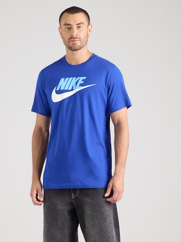 Nike Sportswear Regular fit Shirt 'ICON FUTURA' in Blue: front