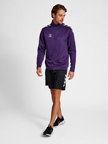 Hummel Athletic Sweatshirt in Purple