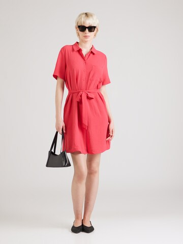 VILA - Vestido camisero 'VIJosa' en rojo