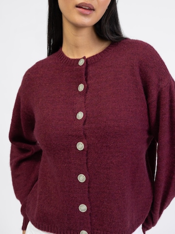 BROKE + SCHÖN Knit Cardigan in Red