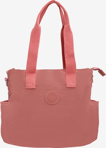 Mindesa Schultertasche in Pink: predná strana